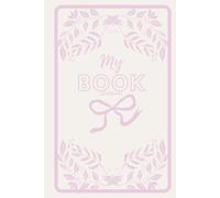 My Book Journal: Coquette vintage style pale cream reading #BookTok notebook
