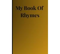 My Book Of Rhymes: A portable notebook designed for budding poets eager to craft their verses.