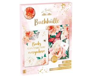 My Booklove - Funda para libro (19,7 x 27,8 cm), acolchada y resistente al agua, para todos los formatos de tapa dura habituales