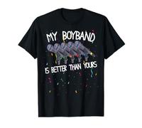My Boyband Is Better Than Yours Funny Concierto Camiseta gráfica económica