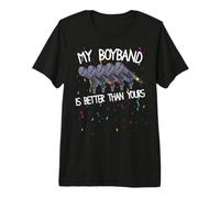 My Boyband Is Better Than Yours Funny Concierto Camiseta Premium