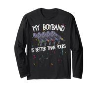 My Boyband Is Better Than Yours Funny Concierto Manga Larga