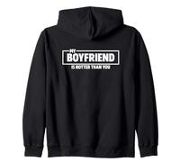 My Boyfriend Is Hotter Than Me Sudadera con Capucha