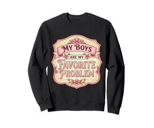 My Boys Are My Favorite Problem Divertido Día de la Madre Mamá Hijos Sudadera