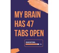 MY BRAIN HAS 47 TABS OPEN: A Brain-Dump Notebook for Entrepreneurs, Creatives, Big Thinkers, & ADHD Minds: Get your thoughts down, clear your head, and focus on what really matters.