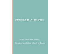 My Brain Has 47 Tabs Open: An AuDHD Brain-Dump Notebook for ADHD Minds, Executive Dysfunction, Overthinking & Chaotic Thoughts
