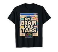 My Brain Has Tabs Humor Agenda Camiseta