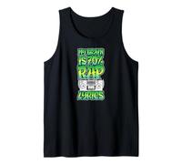 My Brain is 70 Percent Rap Letras Camiseta sin Mangas