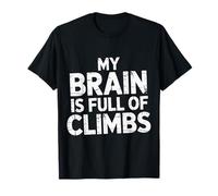 My Brain Is Full of Climbs Mind Overload Thinking - Camiseta