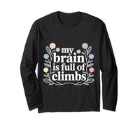 My Brain Is Full of Climbs Mind Overload Thinking - Manga Larga