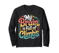 My Brain Is Full of Climbs Mind Overload Thinking - Manga Larga