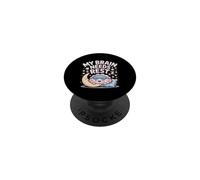 My Brain Needs Rest Burnout Tired Mood Exhausted - PopSockets PopGrip Adhesivo