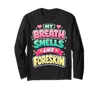 My Breath Smells Like Foreskin Funny Dirty Adult Humor Manga Larga