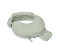 My Brest Friend Almohada de Lactancia de Lujo, Comodidad Mejorada con Funda, Almohada ergonómica para el máximo Apoyo para mamá y bebé, Almohada Ajustable con práctico Bolsillo Lateral, Color Verde