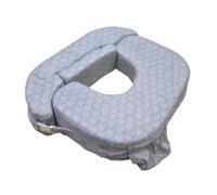 My Brest Friend Almohada de Lactancia Individual - Comodidad Mejorada con Funda - Almohada ergonómica de Lactancia para el máximo Apoyo - Almohada de Lactancia Ajustable con práctico Bolsillo Lateral