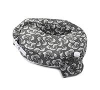 My Brest Friend Almohada de Lactancia Original Mejorada ergonómica Esencial para la Lactancia Materna para mamá y bebé con práctico Bolsillo Lateral, Correas Dobles y Funda, Ventiladores Grises