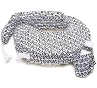 My Brest Friend Almohada de lactancia Original con bolsillo y funda extraíble, Amapola de Medianoche