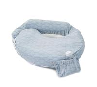 My Brest Friend Almohada Inflable de Lactancia de Viaje para Lactancia, biberón y Soporte de Postura con Funda, Horizonte