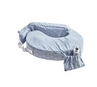 My Brest Friend Almohada Inflable de Lactancia de Viaje para Lactancia, biberón y Soporte de Postura con Funda, Horizonte