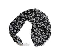 My Brest Friend Funda de almohada de lactancia original, fundas para bebé, ajuste ajustable, fácil cuidado, duradera, almohada de lactancia original no incluida, ventiladores negros que fluyen