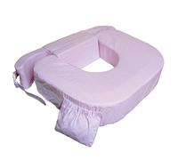 My Brest Friend - Twin Almohada de Lactancia, Rayas Blancas Rosadas