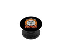 My Broom Broke So Now I'm A Nurse Funny Halloween Costume PopSockets PopGrip Adhesivo