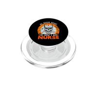 My Broom Broke So Now I'm A Nurse Funny Halloween Costume PopSockets PopGrip para MagSafe
