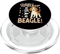 My Brother Is A Beagle! PopSockets PopGrip para MagSafe