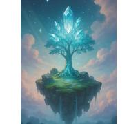 My Bucket List Dream - Crystal Tree Edition: Goal Tracker and Dream Journal with Prompts for Planning and Reflection