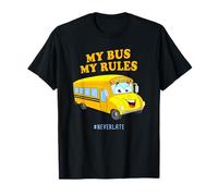 My Bus... My Rules - Men's Cute School Driver Graphic Camiseta