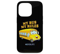 My Bus... My Rules - Men's Cute School Driver Graphic Carcasa para iPhone 13 Pro