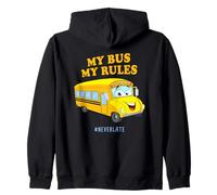 My Bus... My Rules - Men's Cute School Driver Graphic Sudadera con Capucha