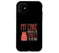 My Cake trae todas las sonrisas al patio divertidos pasteleros Carcasa para iPhone 11