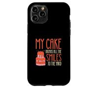 My Cake trae todas las sonrisas al patio divertidos pasteleros Carcasa para iPhone 11 Pro