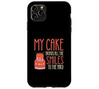 My Cake trae todas las sonrisas al patio divertidos pasteleros Carcasa para iPhone 11 Pro Max
