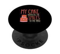 My Cake trae todas las sonrisas al patio divertidos pasteleros PopSockets PopGrip Adhesivo