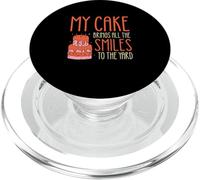 My Cake trae todas las sonrisas al patio divertidos pasteleros PopSockets PopGrip para MagSafe