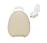 My Carry Potty - galardonado asiento de inodoro portátil para bebés, niños y niñas para llevar a cualquier lugar (Natural Beige