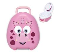 My Carry Potty - galardonado asiento de inodoro portátil para bebés, niños y niñas para llevar a cualquier lugar (Dragón Rosa)