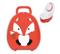 My Carry Potty - galardonado asiento de inodoro portátil para bebés, niños y niñas para llevar a cualquier lugar (Zorro)