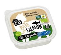 My Cat Bio Alimento orgánico para gatos adultos con sabor a salmón 100g