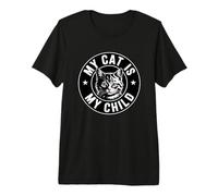 My Cat Is My Child Camiseta Premium