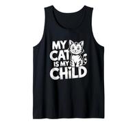 My Cat Is My Child Camiseta sin Mangas