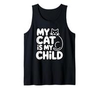 My Cat Is My Child Camiseta sin Mangas