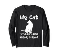 My Cat Is The Alarm Clock Nadie Ordered Humor Cats Manga Larga