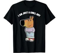 My Character Is A Chill Guy Funny I Am A Chill Guy Unisex T-Shirt Black S