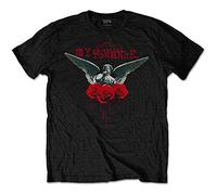 My Chemical Romance Camiseta Oficial de Angel of The Water Band para Hombre, Color Negro, Negro, L