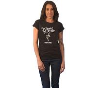 My Chemical Romance Camiseta Oficial The Black Parade para Mujer, Ajuste Junior, Color Negro, Negro, Large