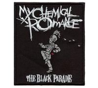 My Chemical Romance Parche para planchar de The Black Parade Cover, negro/blanco, Taille unique