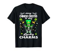 My Chinese Crested Dog Is My Lucky Charm St Patricks Day Camiseta